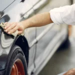 Popravilo prask na avtu